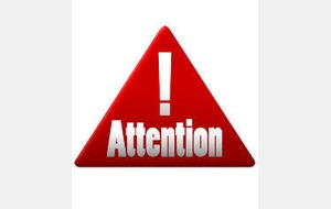 Annulation des cours du samedi 14 novembre