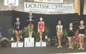 Podium IR 12-13 ans (Beatriz 1 - Andréa 5)