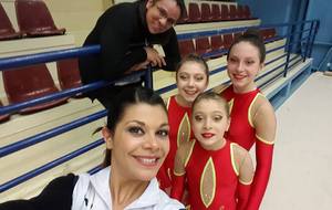 Nat duo10-13ans et leurs entraineurs