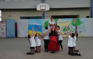 La reine et ses gardes