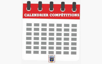 Calendrier compétitif saison 2026