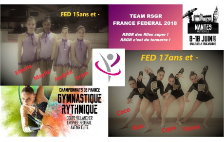 Tout RSGR derrière nos qualifiées!
