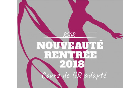 Nouveauté 2018: GR Adaptée